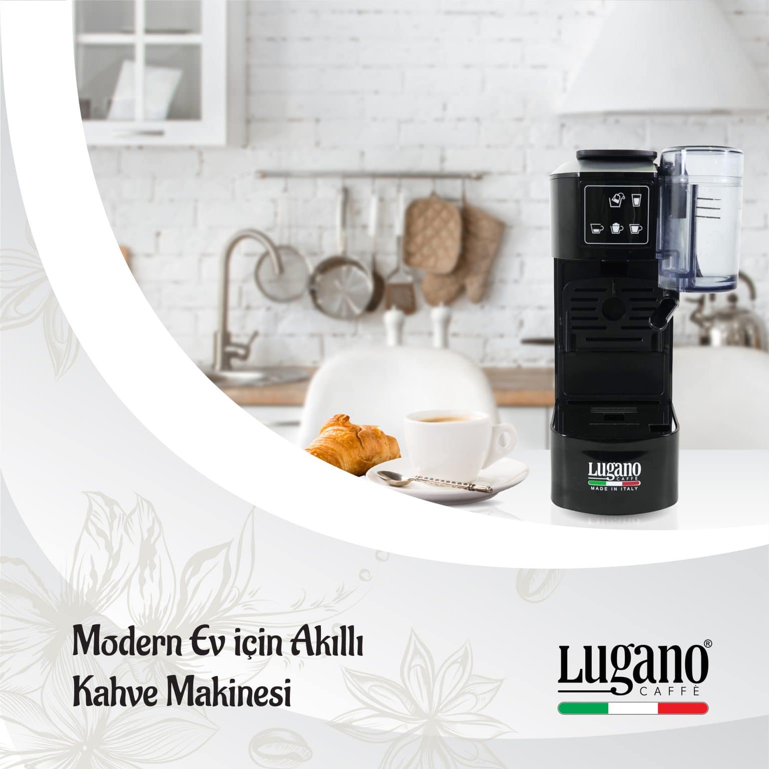 Lugano Creativa Kahve Makinesi Lugano Caffé