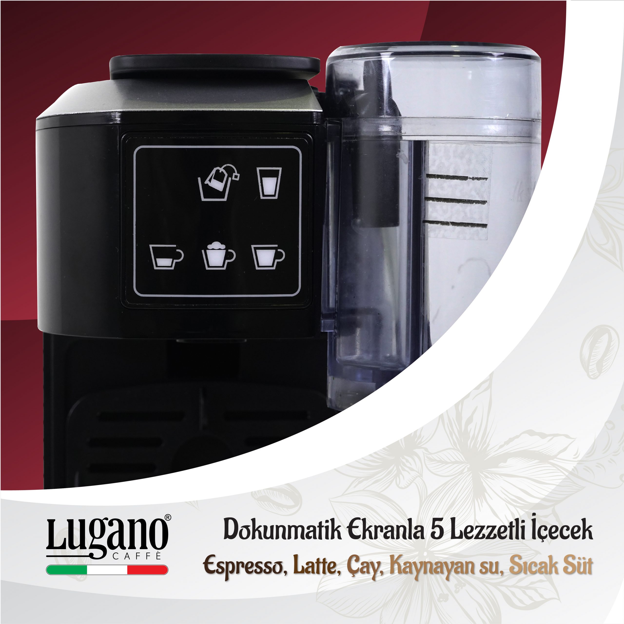 Lugano Creativa Kahve Makinesi