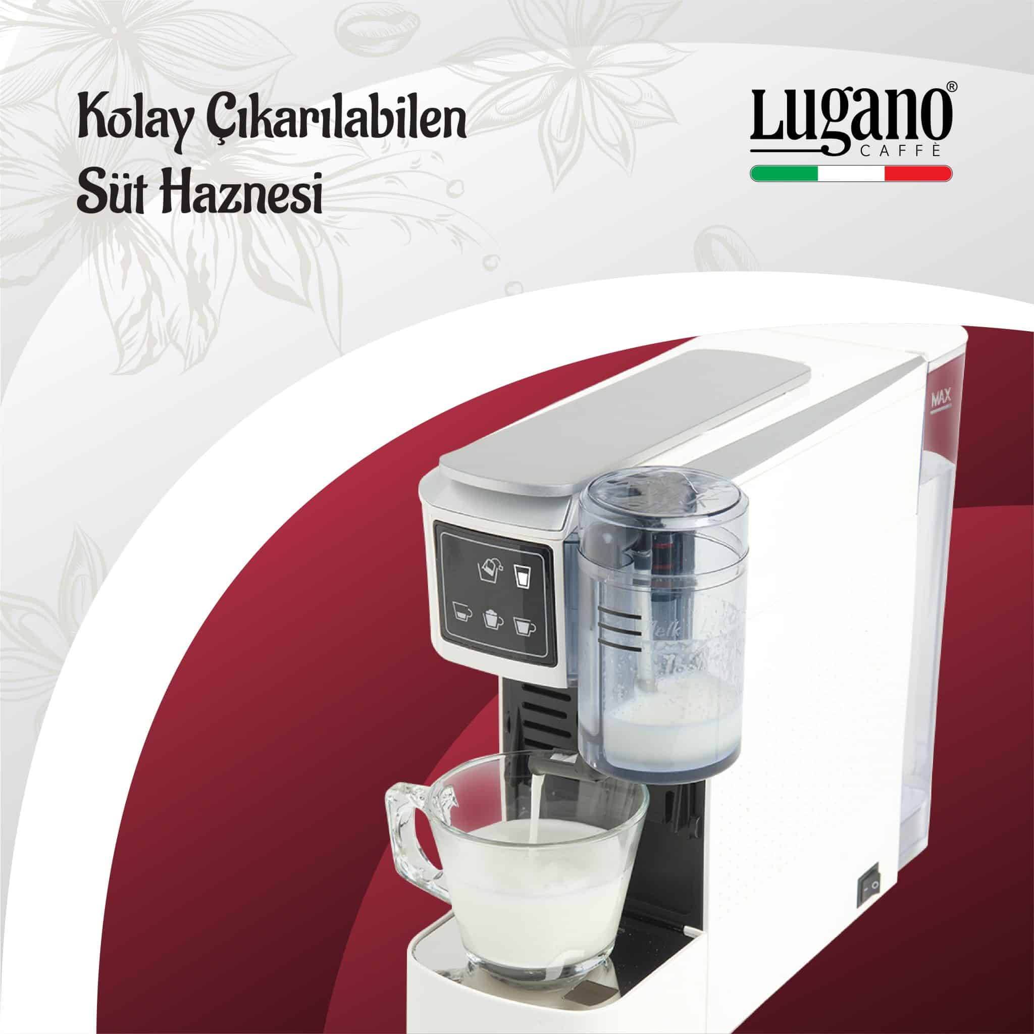 Lugano Creativa Kahve Makinesi Lugano Caffé