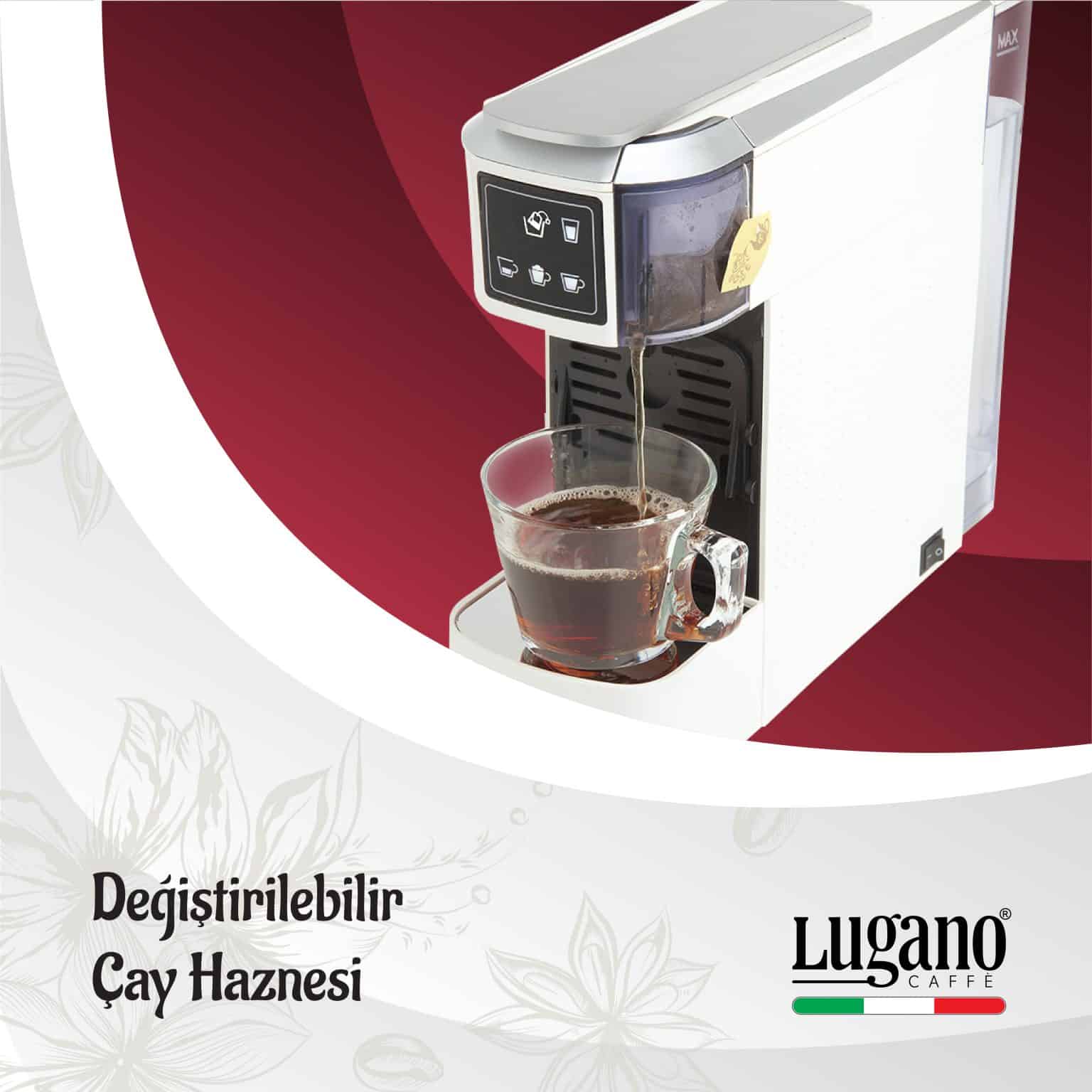 Lugano Creativa Kahve Makinesi Lugano Caffé