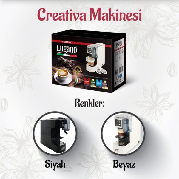 Lugano Creativa Kahve Makinesi Lugano Caffé