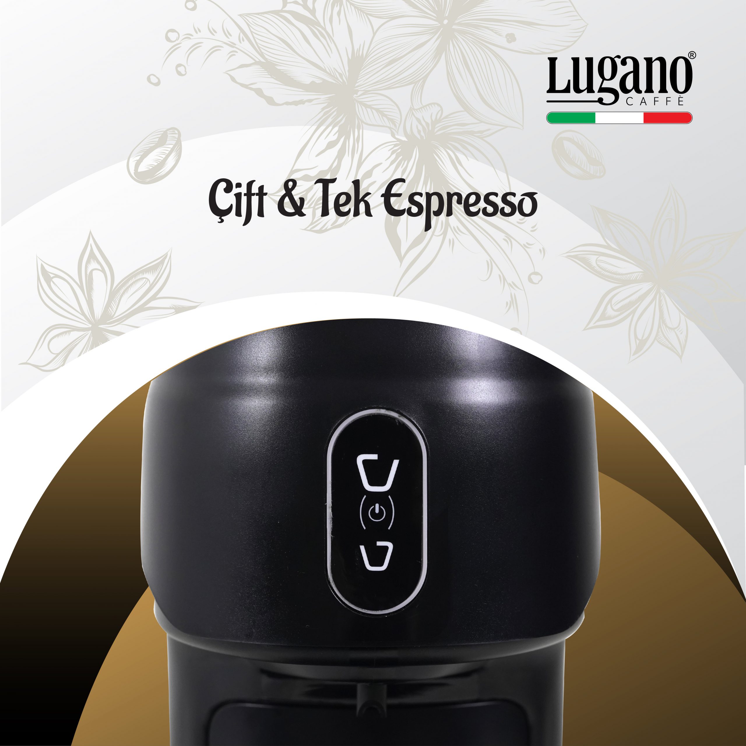 Lugano Mini Elit Espresso Makinesi